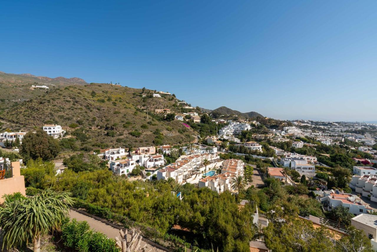 Chalet Con Vistas Al Mar Y Piscina Mojácar Eksteriør bilde