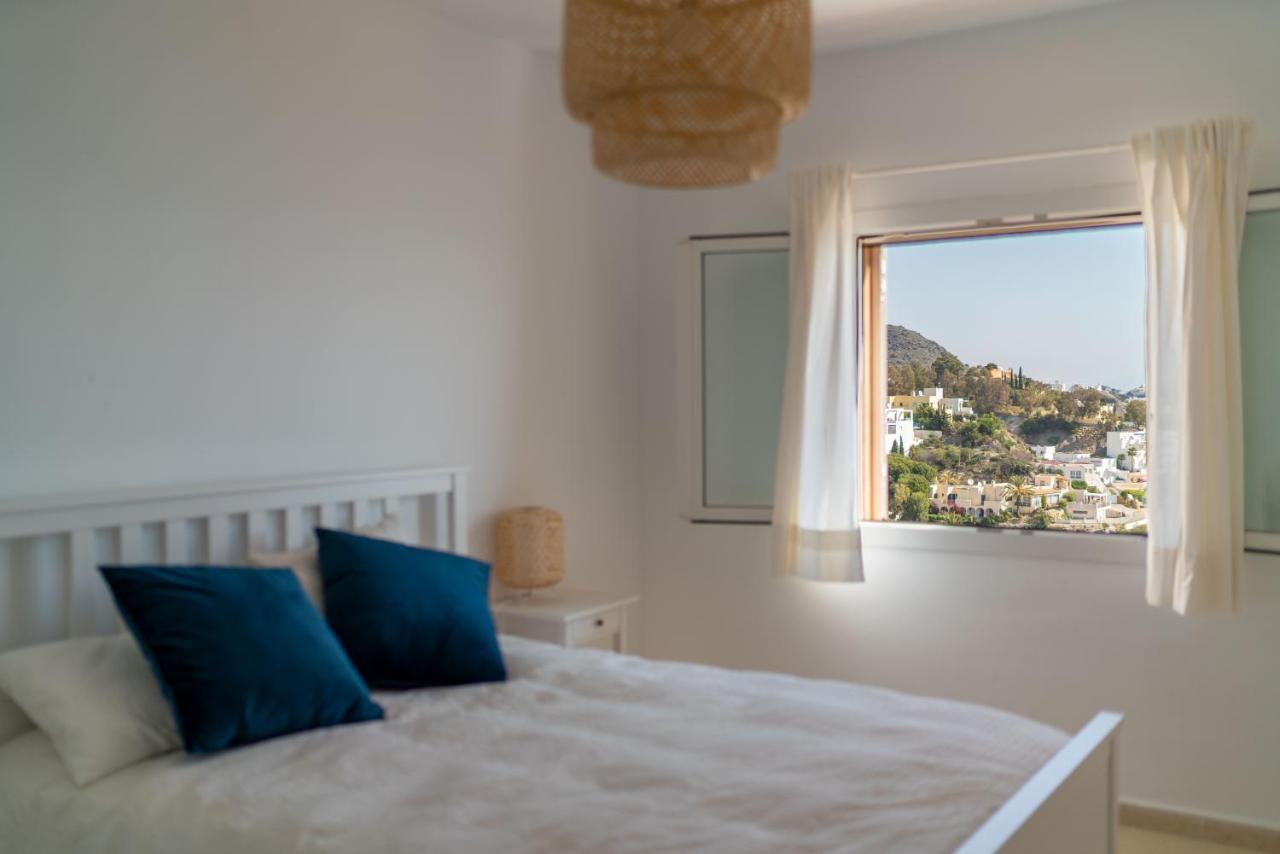 Chalet Con Vistas Al Mar Y Piscina Mojácar Eksteriør bilde