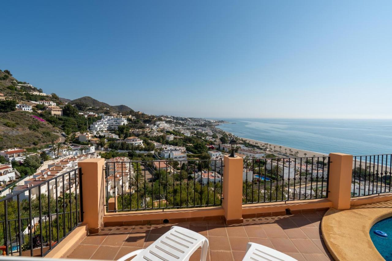 Chalet Con Vistas Al Mar Y Piscina Mojácar Eksteriør bilde